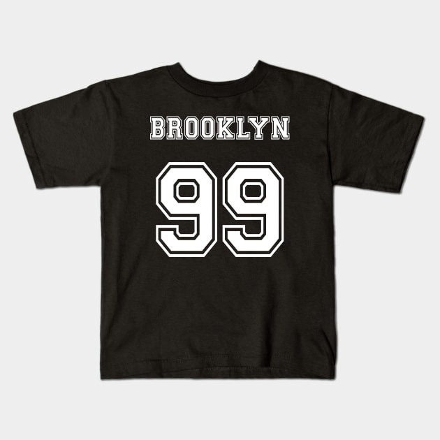 Brooklyn 99 Jersey Kids T-Shirt by opiester